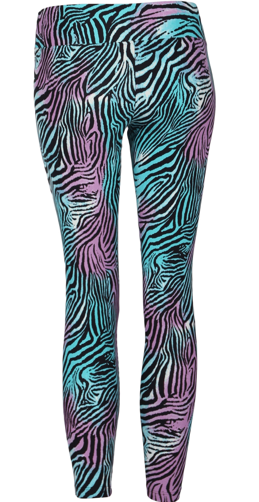 purple zebra pants